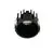 Spot fix LED Nova Luce Cirrus, 13W, 3000K, D73 mm, negru, incastrat, IP44