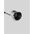 Spot fix LED Nova Luce Sanco, 10W, 4000K, D60 mm, negru, incastrat