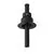 Spot mobil LED Nova Luce Zetan, 5W, 3000K, negru, Trimless, semi-incastrat