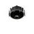 Spot mobil LED Nova Luce Cortis, 5W, 2700K, D92 mm, negru, semi-incastrat