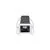 Spot fix LED Nova Luce Akira, 3W, 3000K, L45 mm, alb-negru, incastrat