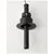 Spot mobil LED Nova Luce Zetan, 5W, 3000K, negru, Trimless, semi-incastrat