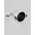 Spot fix LED Nova Luce Helio, 14W, 3000K, D85 mm, alb-negru, incastrat