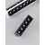 Spot fix LED Nova Luce Stealth, 8W, 3000K, L100 mm, negru, incastrat