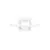 Inel spot fix LED Nova Luce Homer, patrat, alb