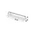 Spot mobil LED Nova Luce Gono, 15W, 3000K, L215 mm, alb, incastrat