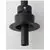 Spot mobil LED Nova Luce Zetan, 5W, 3000K, negru, Trimless, semi-incastrat