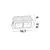 Spot fix LED Nova Luce Helio, 25W, 3000K, L167 mm, negru, incastrat