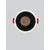 Spot fix LED Nova Luce Helio, 14W, 3000K, D85 mm, alb-negru, incastrat