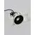 Spot mobil LED Nova Luce Otium, 7W, 3000K, H84 mm, negru, semi-incastrat