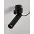 Spot mobil LED Nova Luce Clarity, 7W, 3000K, negru, semi-incastrat