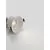 Spot fix Nova Luce Punk, 1xGU10, D81 mm, alb, incastrat