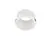 Spot fix Nova Luce Spezia, 1xGU10, D74 mm, alb, incastrat