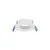 Spot fix Nova Luce Hap, 1xGU10 max. 10W, D70 mm, alb, incastrat, IP20