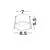 Spot fix Nova Luce Stardust, 1xGU10, D85 mm, alb-argintiu, incastrat