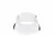 Spot fix Nova Luce Punk, 1xGU10, D81 mm, alb, incastrat