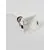 Spot fix Nova Luce Spezia, 1xGU10, 75x75 mm, alb, incastrat