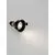 Spot fix Nova Luce Carree, 1xGU10, D69 mm, negru, incastrat