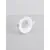 Spot fix Nova Luce Crib, 1xGU10 max. 10W, D90 mm, alb, incastrat, IP20