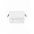 Spot fix Nova Luce Brook, 1xGU10, 96x96 mm, alb, incastrat