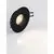 Spot fix Nova Luce Antalya, 1xGU10, D98 mm, negru, incastrat, IP44
