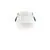 Spot fix Nova Luce Certa, 1xGU10, D80 mm, alb, incastrat