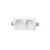 Spot fix Nova Luce Mib, 2xGU10, 252x136 mm, alb, incastrat, trimless