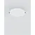 Spot fix LED Nova Luce Hermit, 18W, 3000K, D222 mm, alb, incastrat