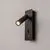 Aplica LED Maytoni Mirax, 3W, 3000K, negru