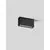 Spot fix LED Nova Luce Jax, 7W, 3000K, L142 mm, H80 mm, negru, IP65