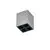 Spot fix LED Nova Luce Largo, 6W, 3000K, 49x49 mm, H60 mm, nichel