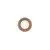 Aplica Nova Luce Orbique, 1xG9 max. 5W, D16 cm, alb, caramel, IP44