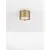 Spot fix LED Nova Luce Ziaza, 17W, 3000K, D120 mm, auriu