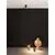 Spot mobil LED Nova Luce Spectre, 15W, 3000K, D85 mm, alama-negru, zoom in/out