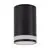 Spot fix Nova Luce Esca, 1xGU10, D60 mm, H115 mm, negru