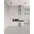 Spot fix LED Nova Luce Nano, 13W, 3000K, D85 mm, negru