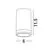 Spot fix Nova Luce Esca, 1xGU10, D60 mm, H115 mm, negru