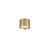 Spot fix LED Nova Luce Ziaza, 17W, 3000K, D120 mm, auriu