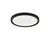 Plafoniera LED Nova Luce Cerium, 20W, 2700/3000/3500/4000/6500K, D293 mm, negru, switch, dimabil Triac