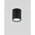 Spot fix LED Nova Luce Roller, 5W, 3000K, D42 mm, negru, dimabil Triac
