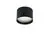 Spot fix LED Nova Luce Cannos, 20W, 3000K, D144 mm, negru