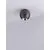 Spot fix LED Nova Luce Nano, 13W, 3000K, D85 mm, nichel