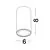 Spot fix Nova Luce Loyd, 1xGU10, D60 mm, negru