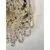 Plafoniera cristal LED Nova Luce Celysia, 34W, 3500K, D50 cm, auriu, dimabil Triac