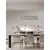 Pendul LED Nova Luce Celysia, 74W, 3500K, L100 cm, crom, dimabil Triac