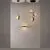 Aplica LED Maytoni Misterio, 6W, 2700K, negru, dimabil