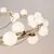 Plafoniera LED Maytoni Tessara, 72W, 3000K, D800 mm, H250 mm, alb, auriu