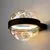 Aplica LED Maytoni Misterio, 6W, 2700K, negru, dimabil