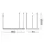 Pendul LED Ideal Lux Waves, 37W, 3000K, L942 mm, Hmax 2093 mm, alb