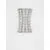 Aplica LED cristal Nova Luce Celysia, 12W, 3500K, H28 cm, crom